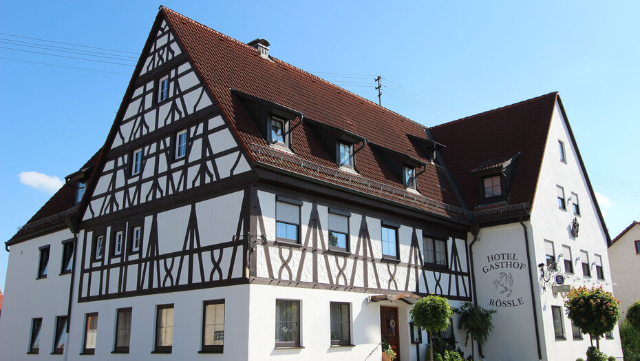 Vista dell'Hotel Gasthof Rössle a Senden, vicino a Ulm